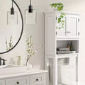 Etagere salvaspazio in legno bianco