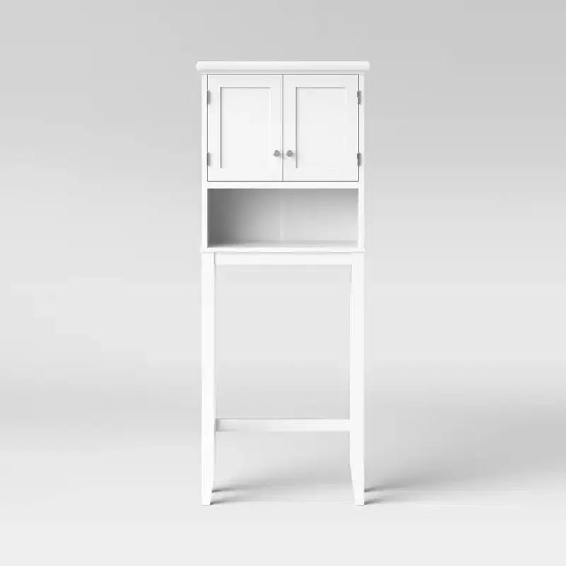 Etagere salvaspazio in legno bianco