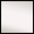 28" x 28" Non-Beveled Jet Black Wall Mirror - Amanti Art