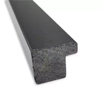 Specchio da parete nero jet senza smussatura 28" x 28" - Amanti Art