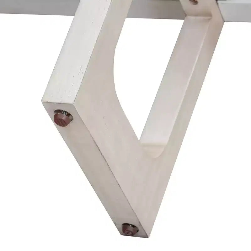 Consolle con ripiano effetto marmo e ripiano aperto per corridoio e soggiorno, grigio