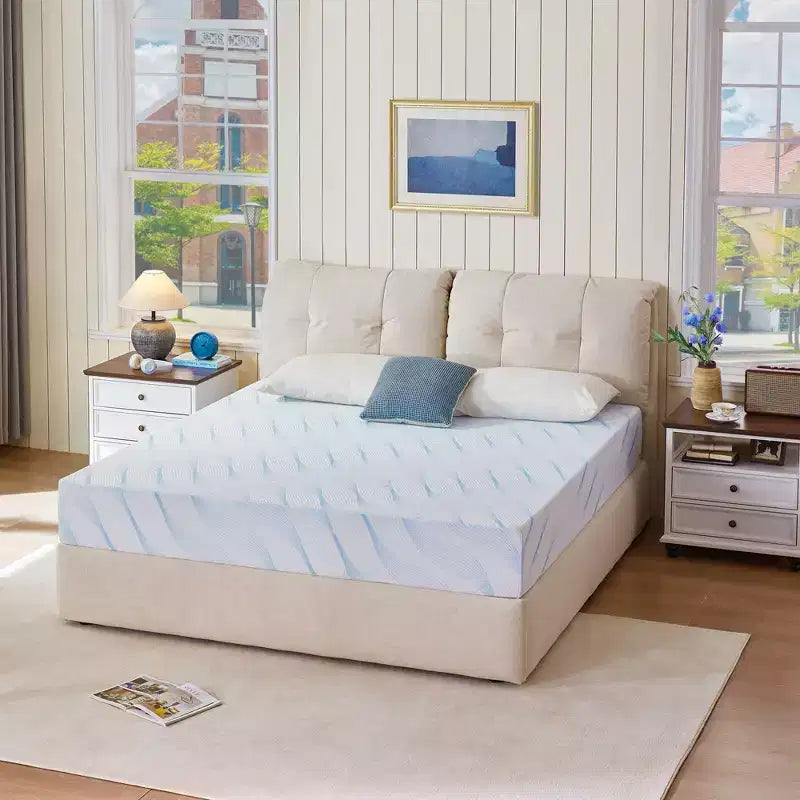 Sailvan Full Memory Foam Mattress Size, 10 Inch Cooling Gel Memory Foam Mattress in a Box, Medium Firm
