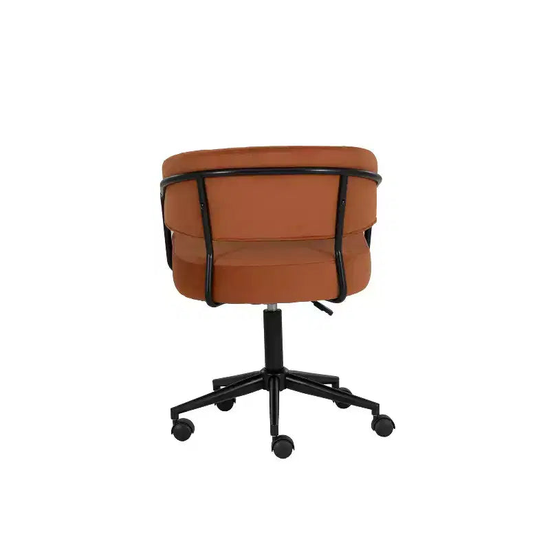 Sedia da ufficio color caramello