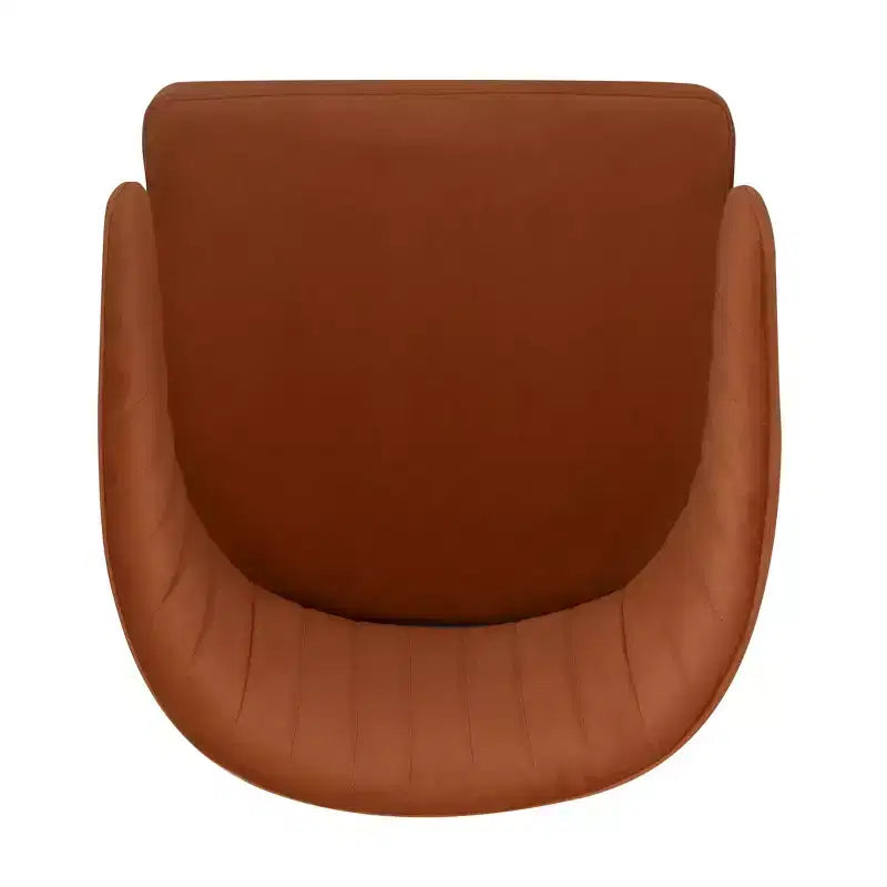 Sedia da ufficio color caramello