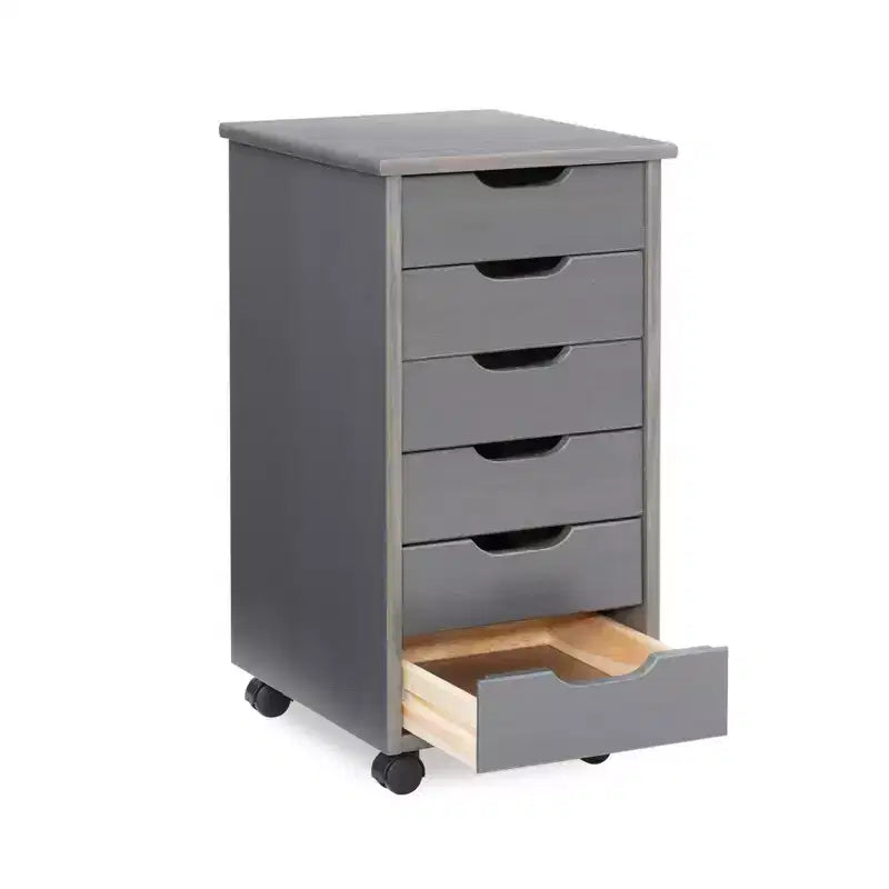 Carrello portaoggetti mobile a 6 cassetti