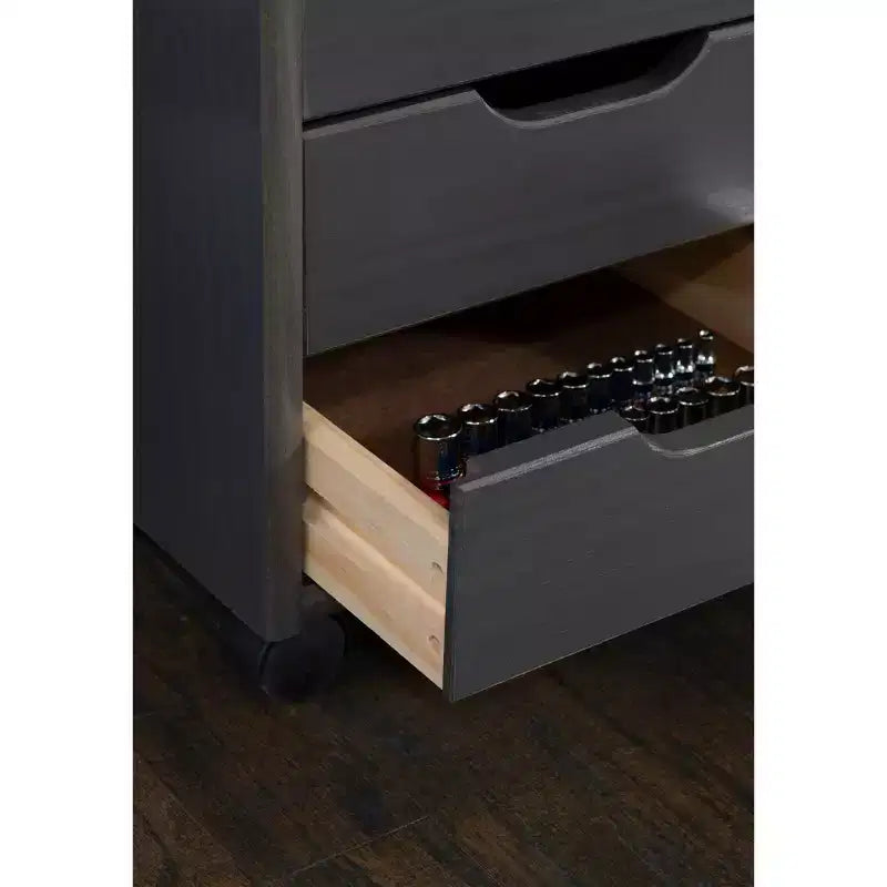 Carrello portaoggetti mobile a 6 cassetti