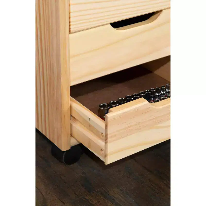 Carrello portaoggetti mobile a 6 cassetti