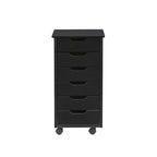 Carrello portaoggetti mobile a 6 cassetti