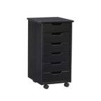 Carrello portaoggetti mobile a 6 cassetti