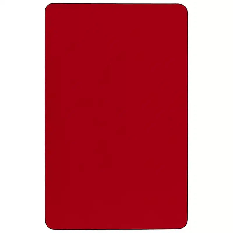 Tavolo attività rettangolare laminato a caldo 24"L x 48"P - Gambe regolabili in altezza standard