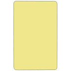 Tavolo attività rettangolare laminato a caldo 24"L x 48"P - Gambe regolabili in altezza standard