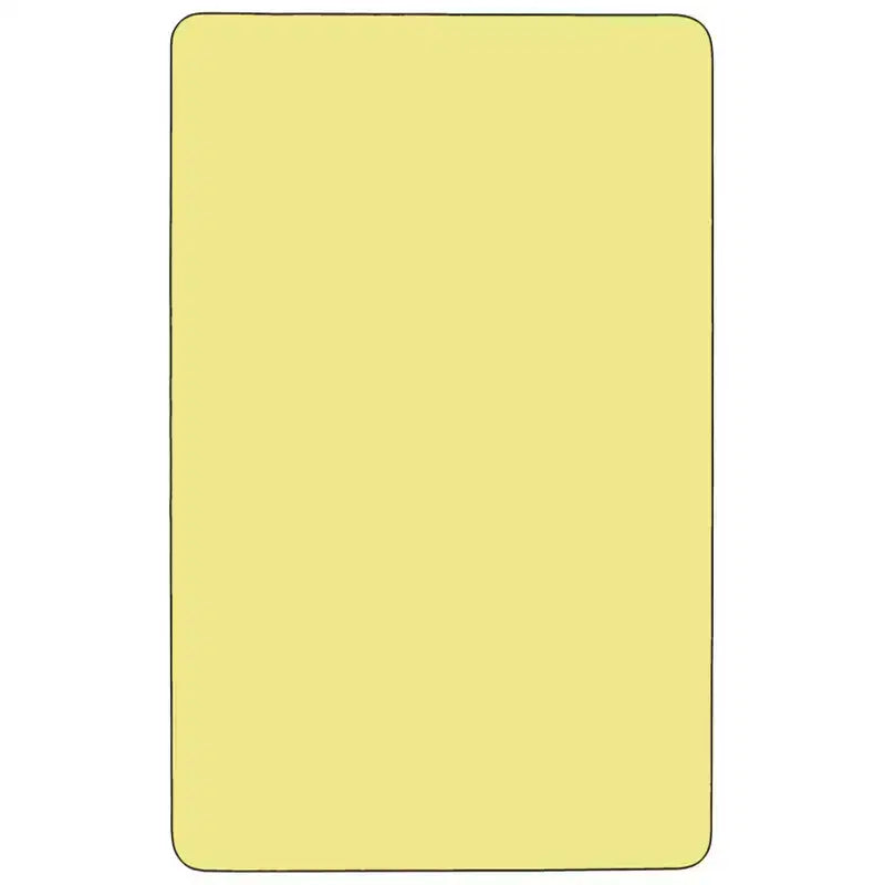 Tavolo attività rettangolare laminato a caldo 24"L x 48"P - Gambe regolabili in altezza standard