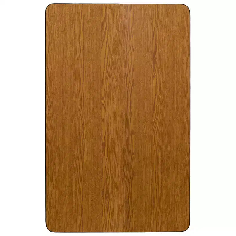 Tavolo attività rettangolare laminato a caldo 24"L x 48"P - Gambe regolabili in altezza standard