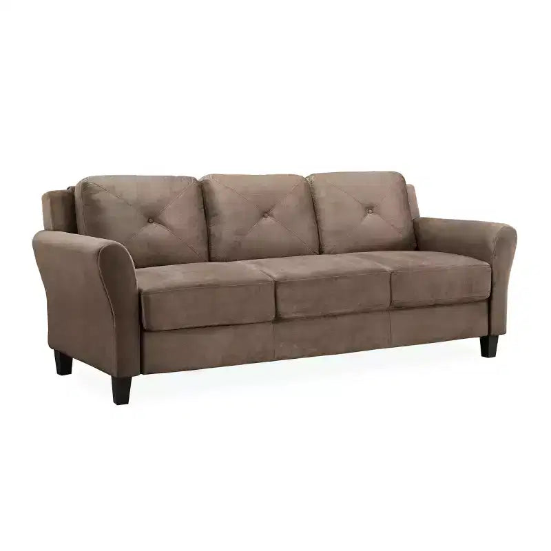 Divano Tufted Harper in Microfibra - Lifestyle Solutions
