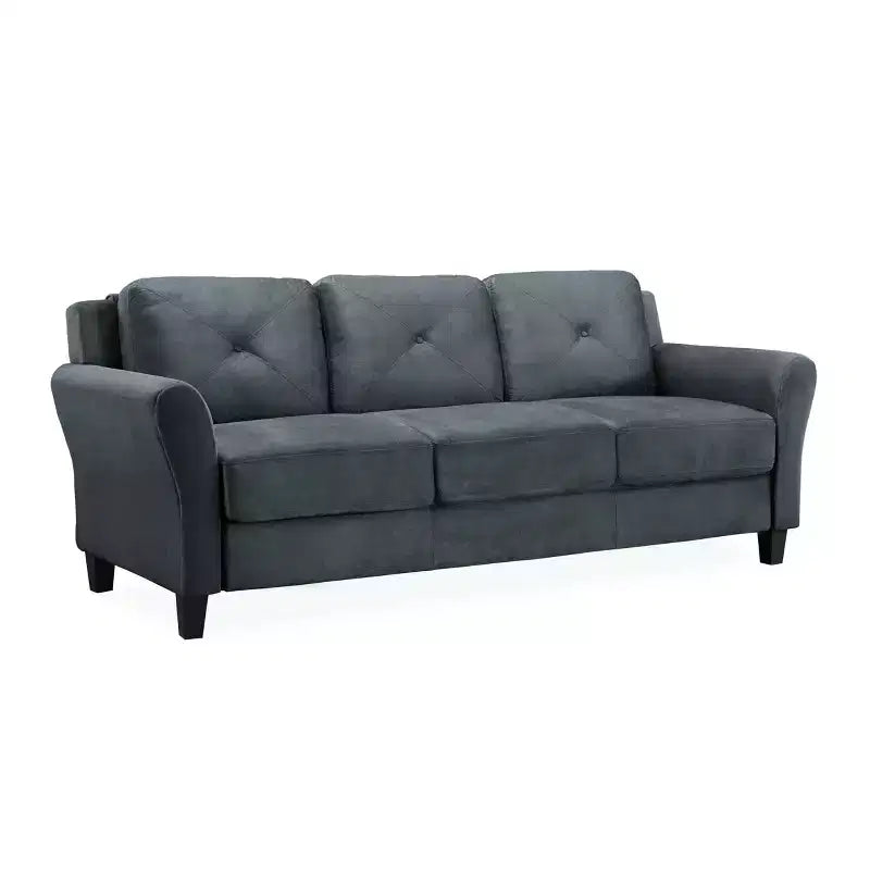 Divano Tufted Harper in Microfibra - Lifestyle Solutions