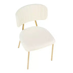 Set di 2 sedie Bouton Contemporary Glam - LumiSource