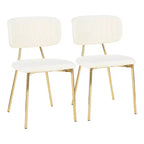 Set di 2 sedie Bouton Contemporary Glam - LumiSource