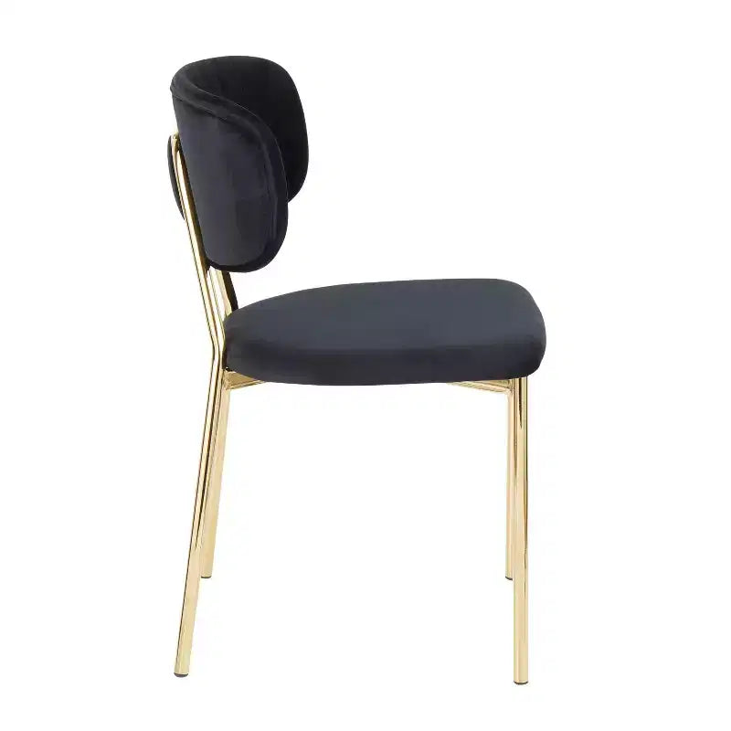 Set di 2 sedie Bouton Contemporary Glam - LumiSource