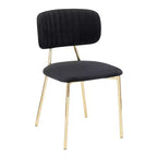 Set di 2 sedie Bouton Contemporary Glam - LumiSource
