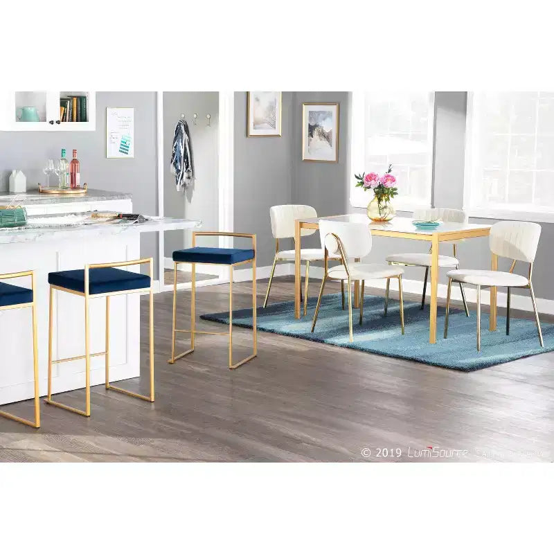 Set di 2 sedie Bouton Contemporary Glam - LumiSource