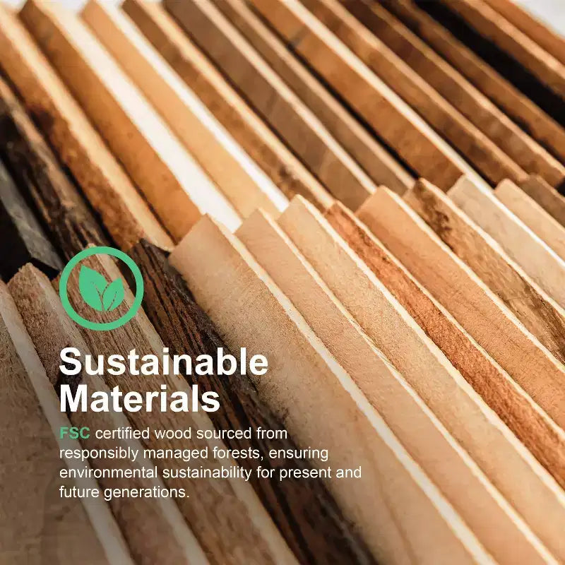 HOMES: Inside + Out Divano Gubera 82" Mid-Century in Tessuto Misto Lino Cotone con Cuscini in Misto Piuma