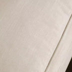HOMES: Inside + Out Divano Gubera 82" Mid-Century in Tessuto Misto Lino Cotone con Cuscini in Misto Piuma