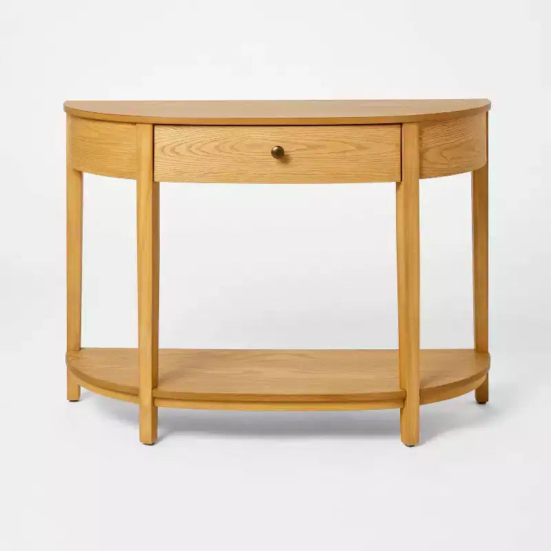 Console in Legno Naturale